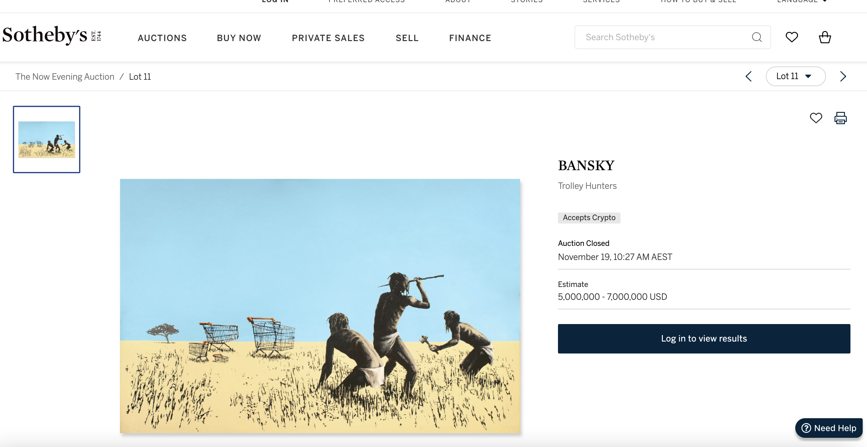 Want to Buy a Famous Artwork or Giant Jewel? You Can Pay in Crypto