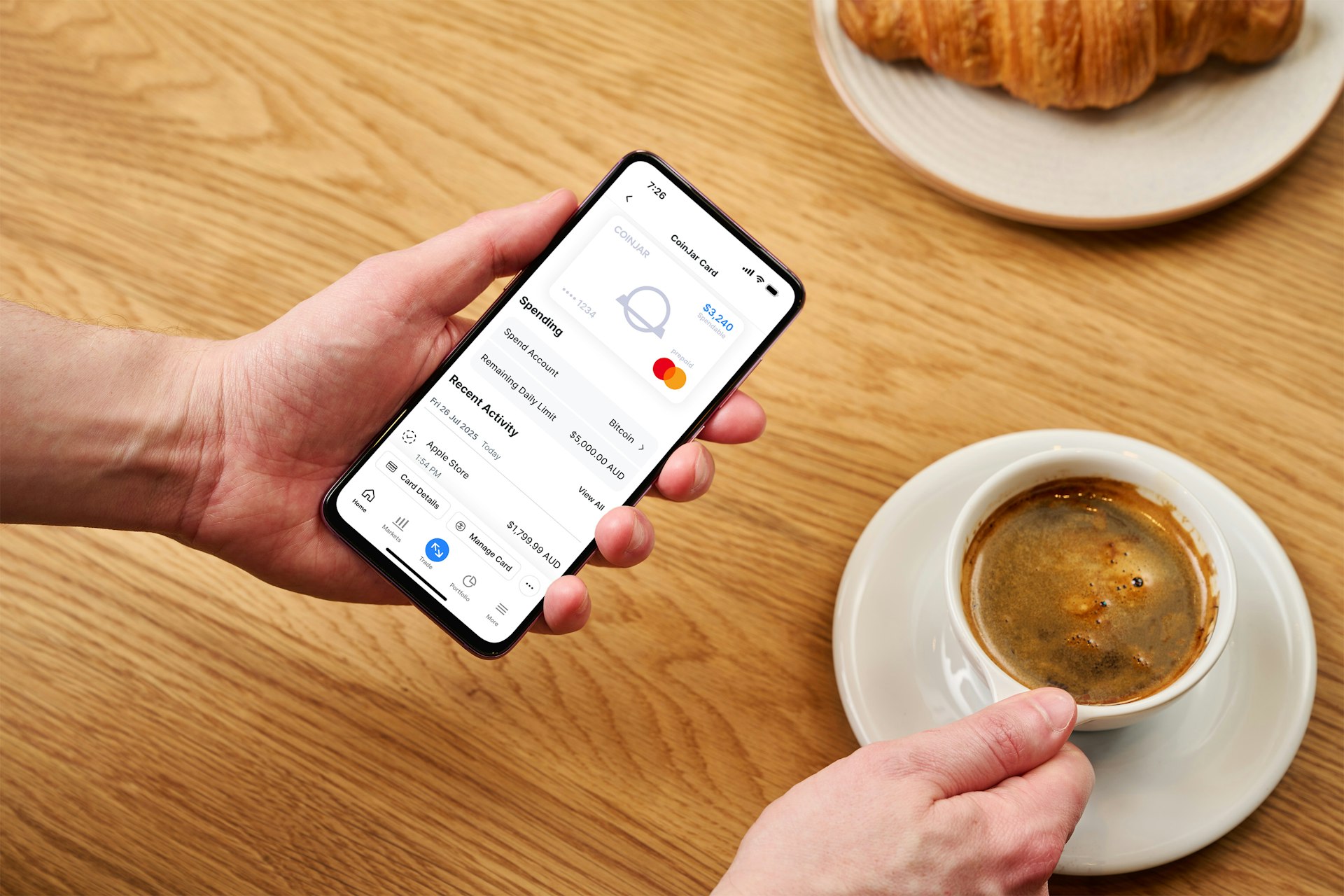 Feature CoinJar card