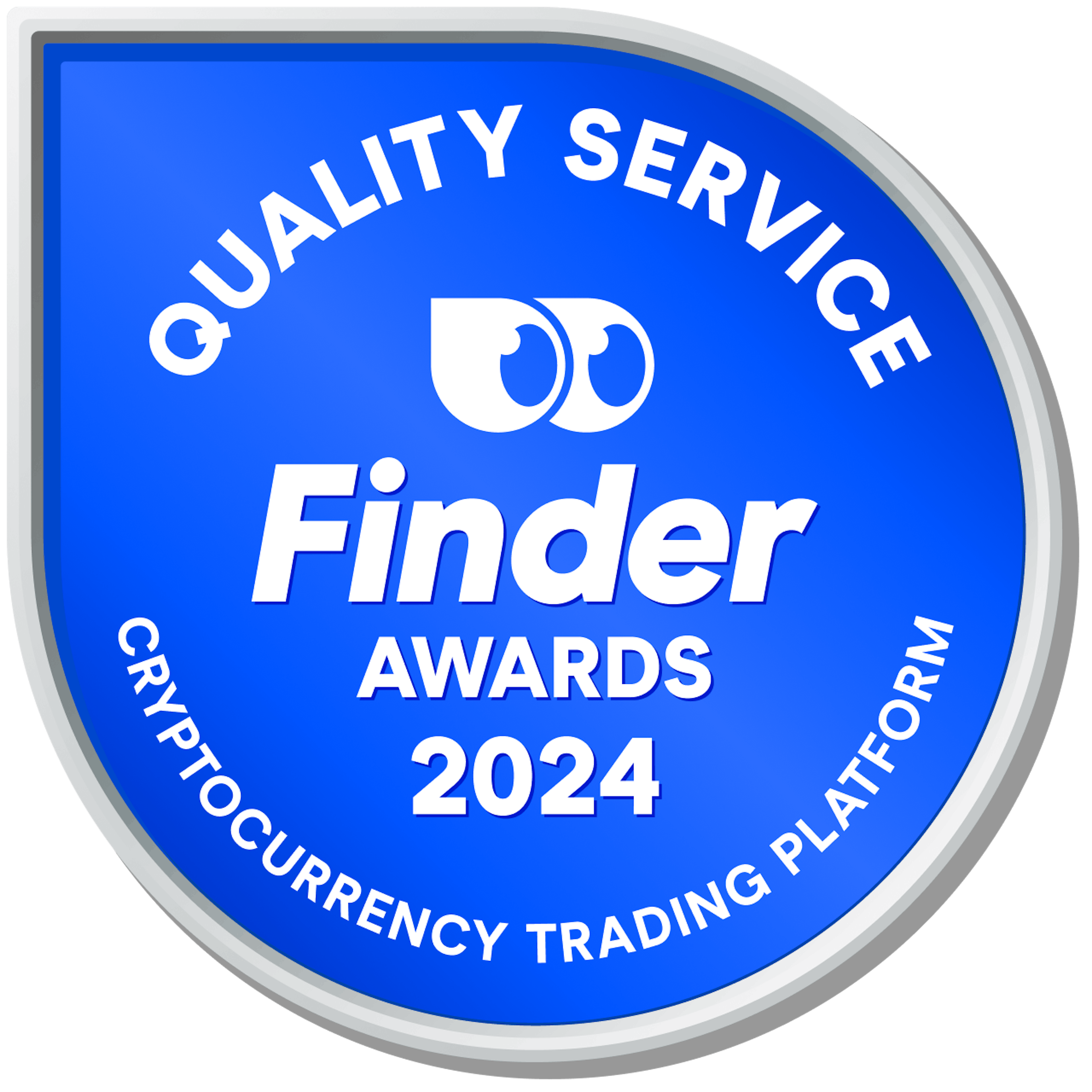 finder award quality service coinjar