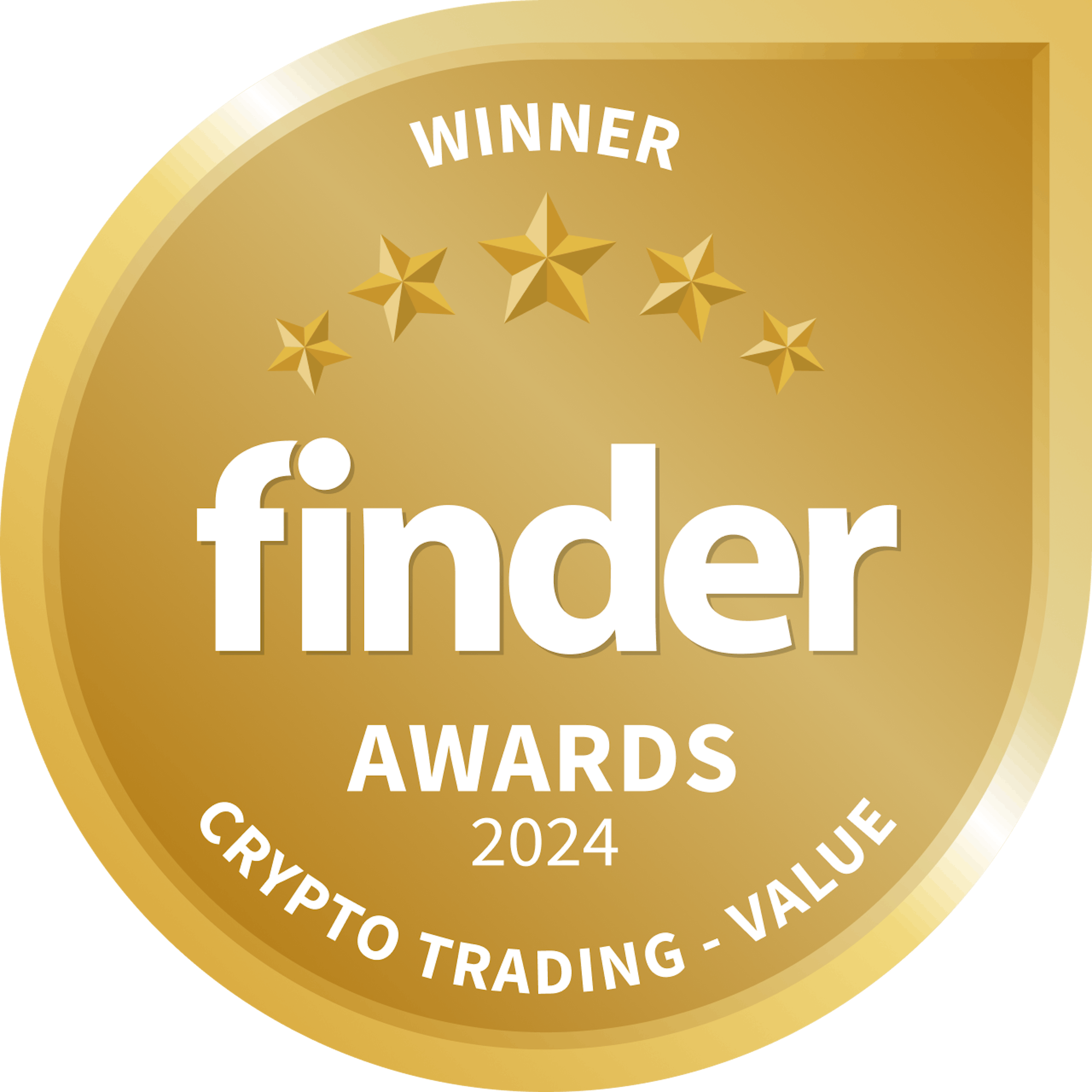 finder award crypto trading value coinjar