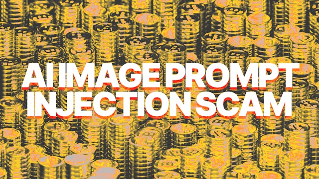 AI Image Prompt Injection Scam