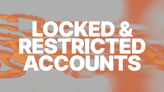 Locked and Restricted Account Image