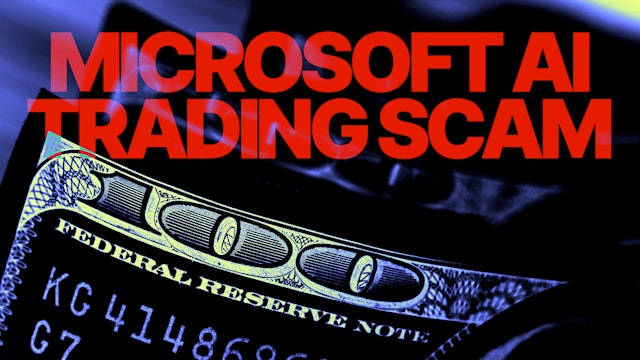 microsoft AI trading scam