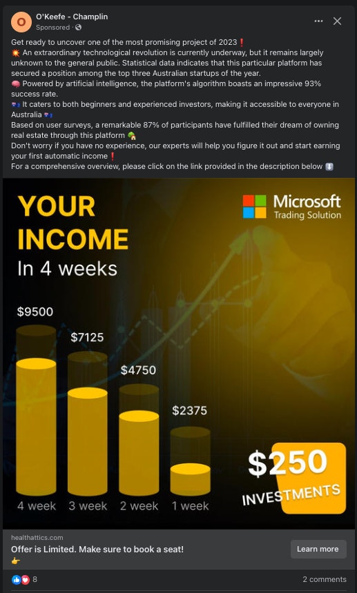 scam awareness, what to look for