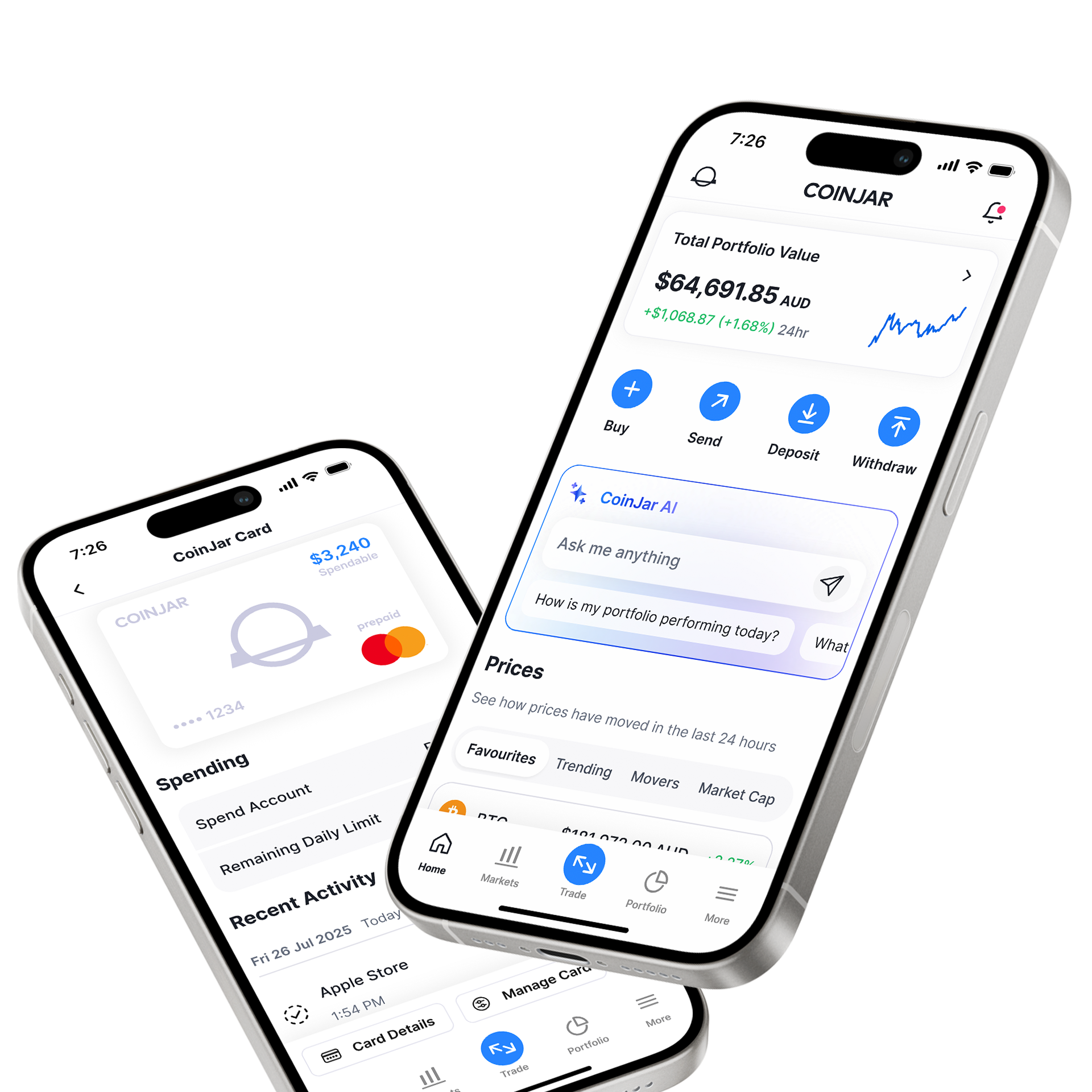 Buy Bitcoin (BTC) in Australia on CoinJar