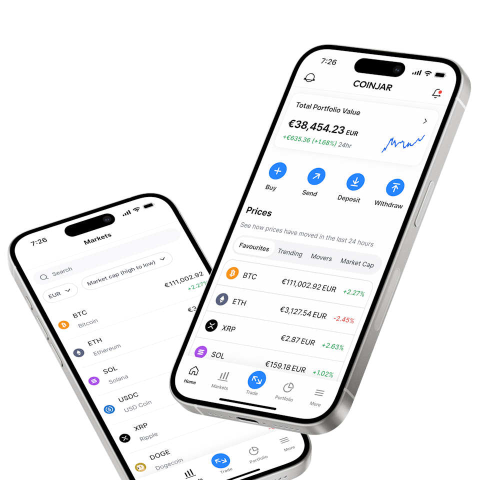 CoinJar App Promo Banner