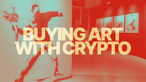 buying art with crypto bitcoin
