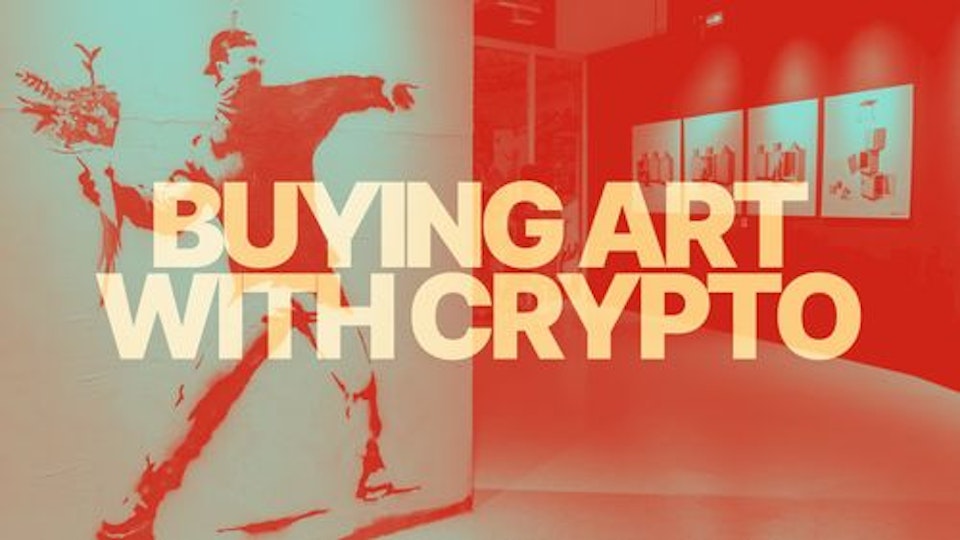 buying art with crypto bitcoin