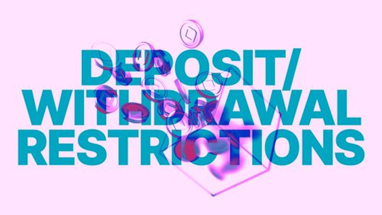 why can't I withdraw my money from CoinJar