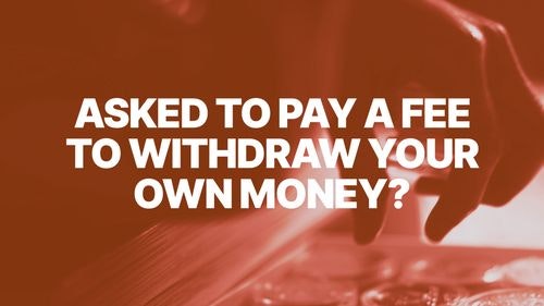 withdrawal fee